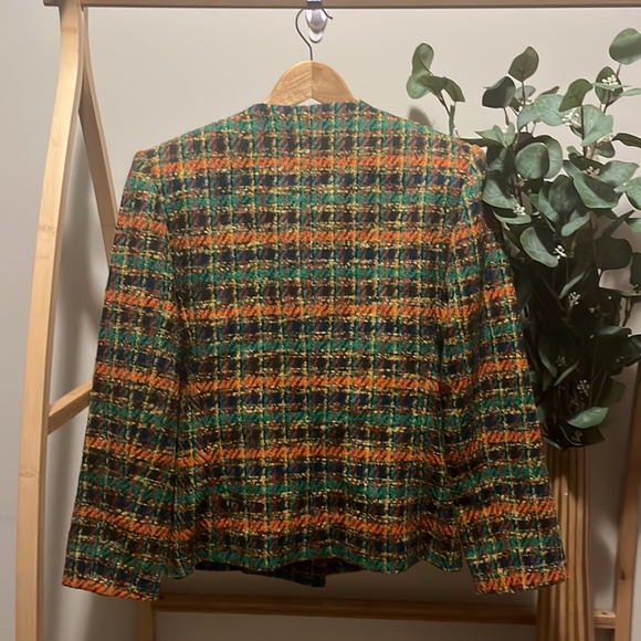 Vintage Epistle 100% Wool Tweed Blazer - Picture 4 of 4